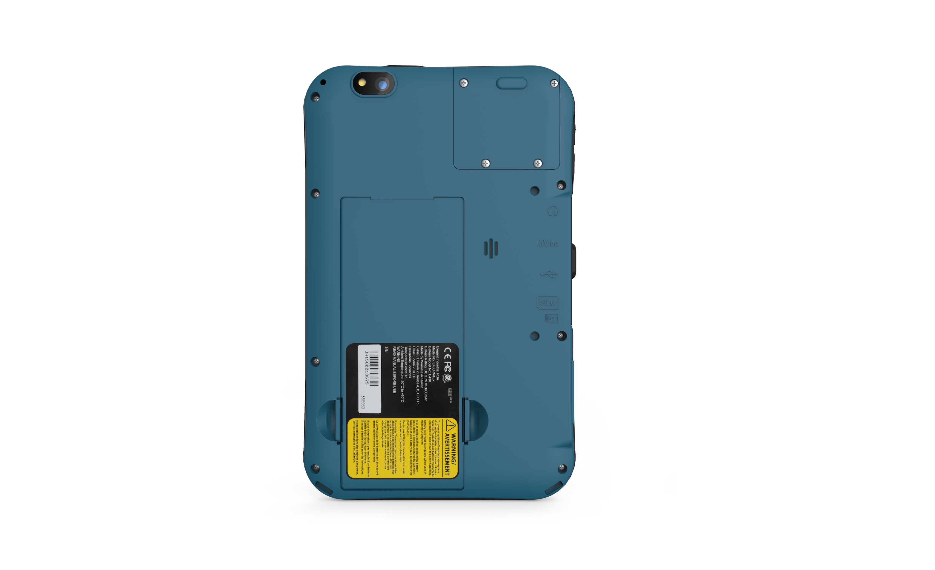 Intrinsically Safe Lumen X7 back view