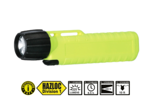 Intrinsically Safe UK-4AA ELED RFL Flashlight