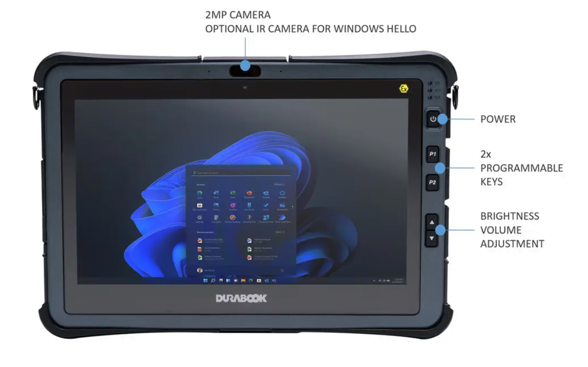 Durabook U11 C1D2-11 Pro Rugged Tablet