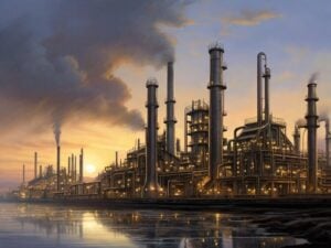 oil refineries