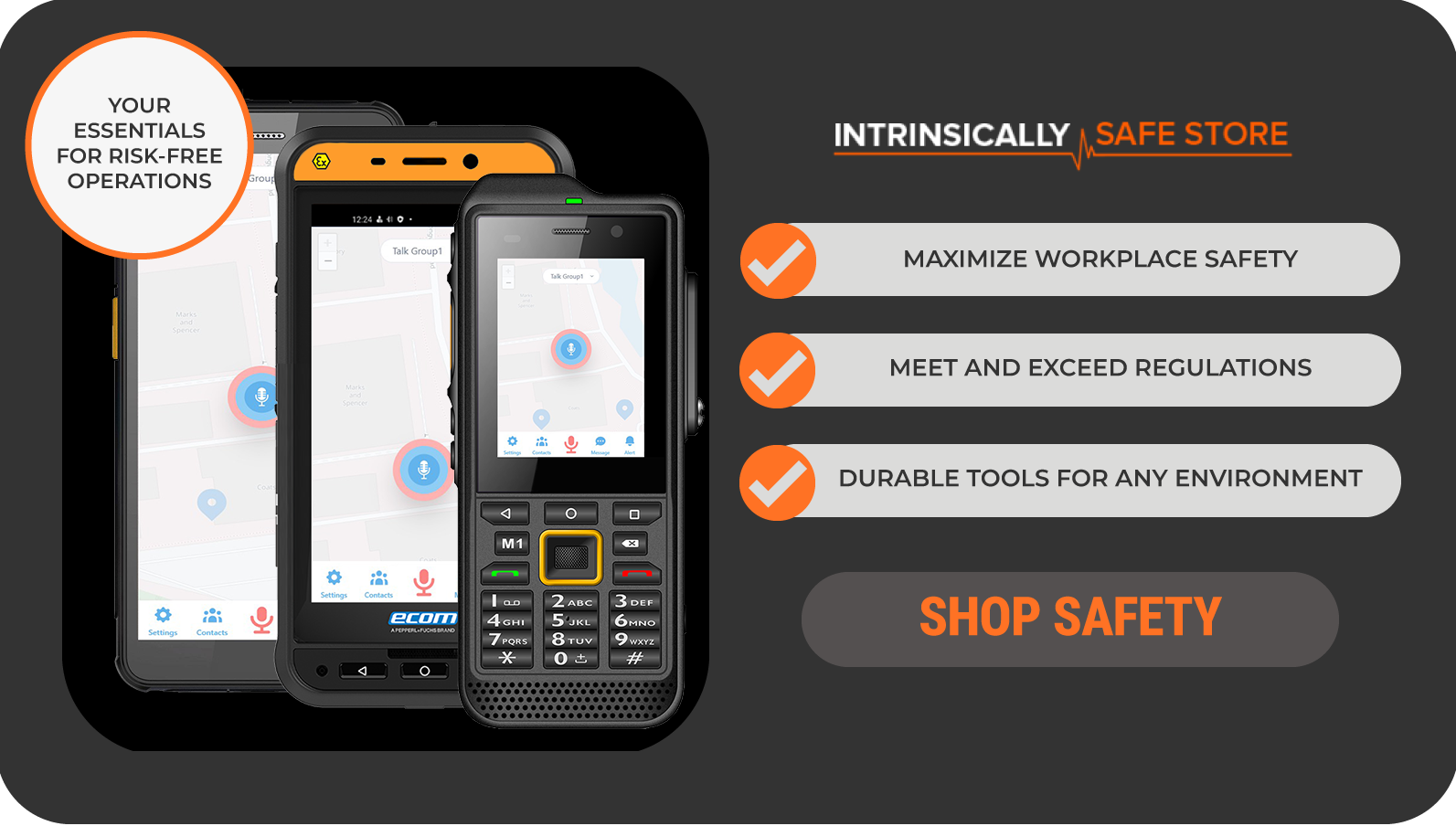 Contact our hazardous area experts — Intrinsically Safe Store