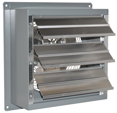 Intrinsically Safe 10-Inch Variable Speed Exhaust Fan with Shutters - 690 CFM Direct Drive (Model: SD10-ECV) - Image 2
