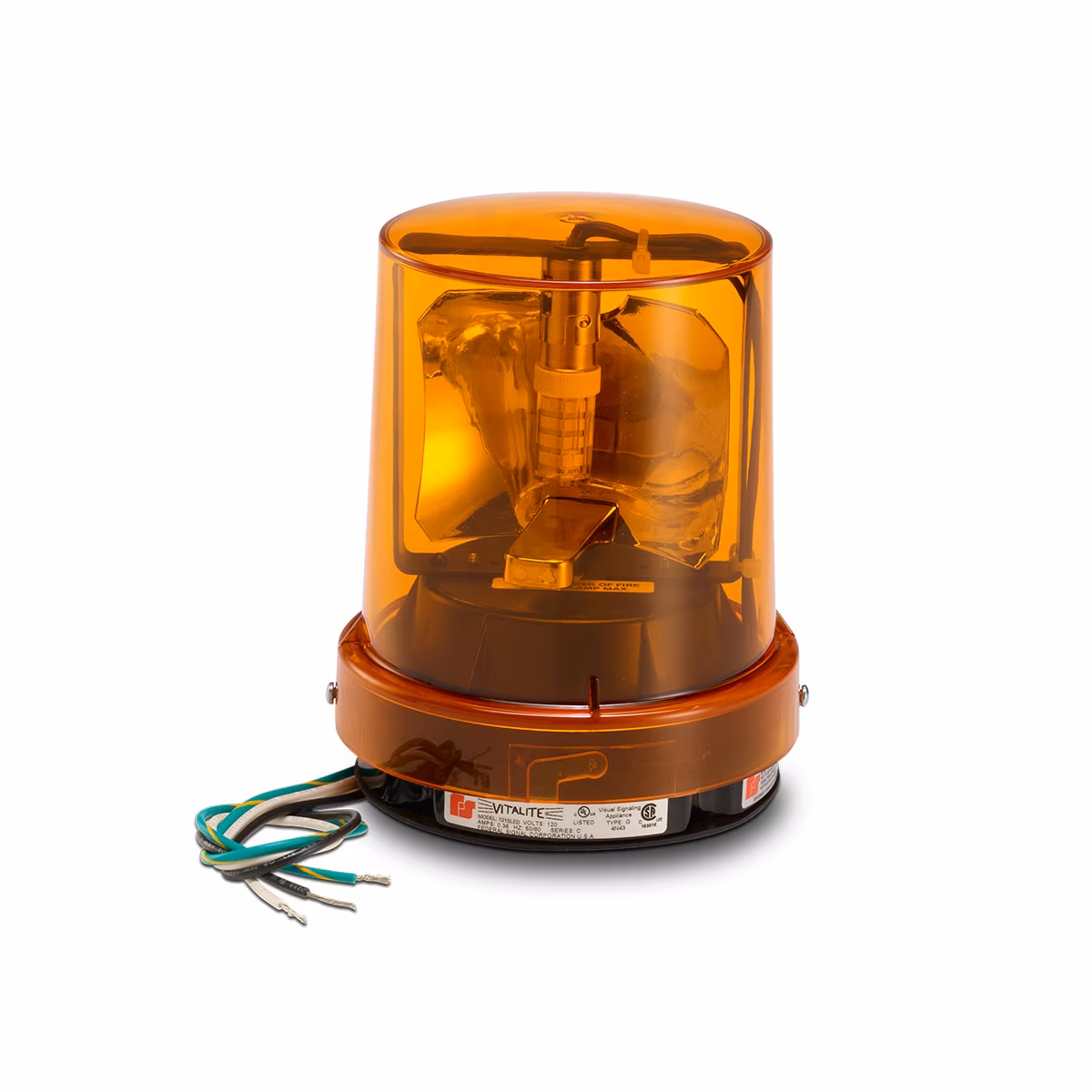 Intrinsically safe 121ALED 120 VDC Vitalite LED Rotating Light - Image 2