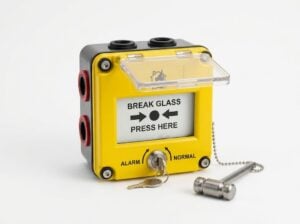 CP-BG-M-Y-1 YelIow International Fire Break Glass Call Point