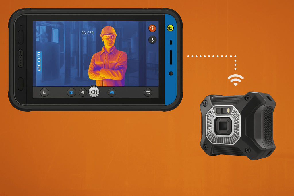 intrinsically safe camera with thermal imaging