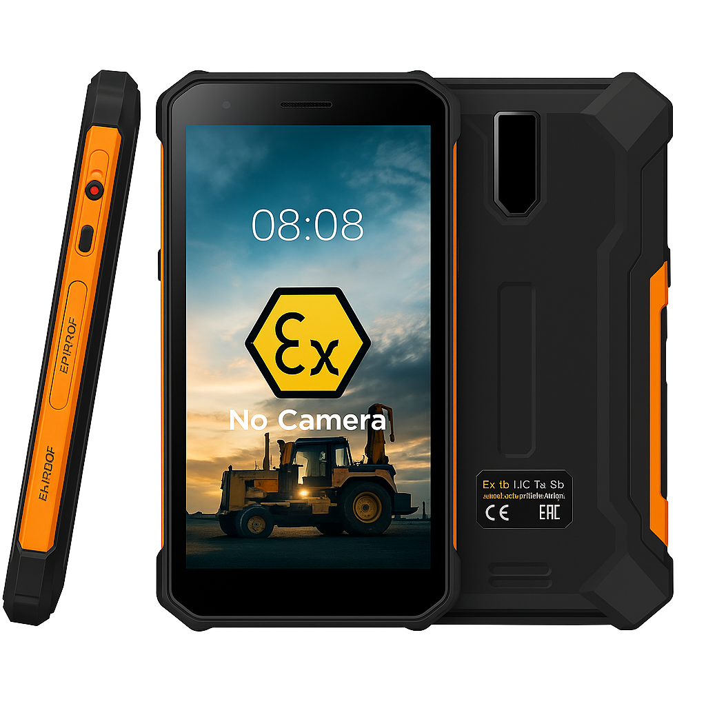 intrinsically safe smartphone for oil and gas