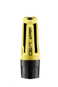 Adalit L-30 Intrinsically Safe Helmet Flashlight – ATEX Zone 0