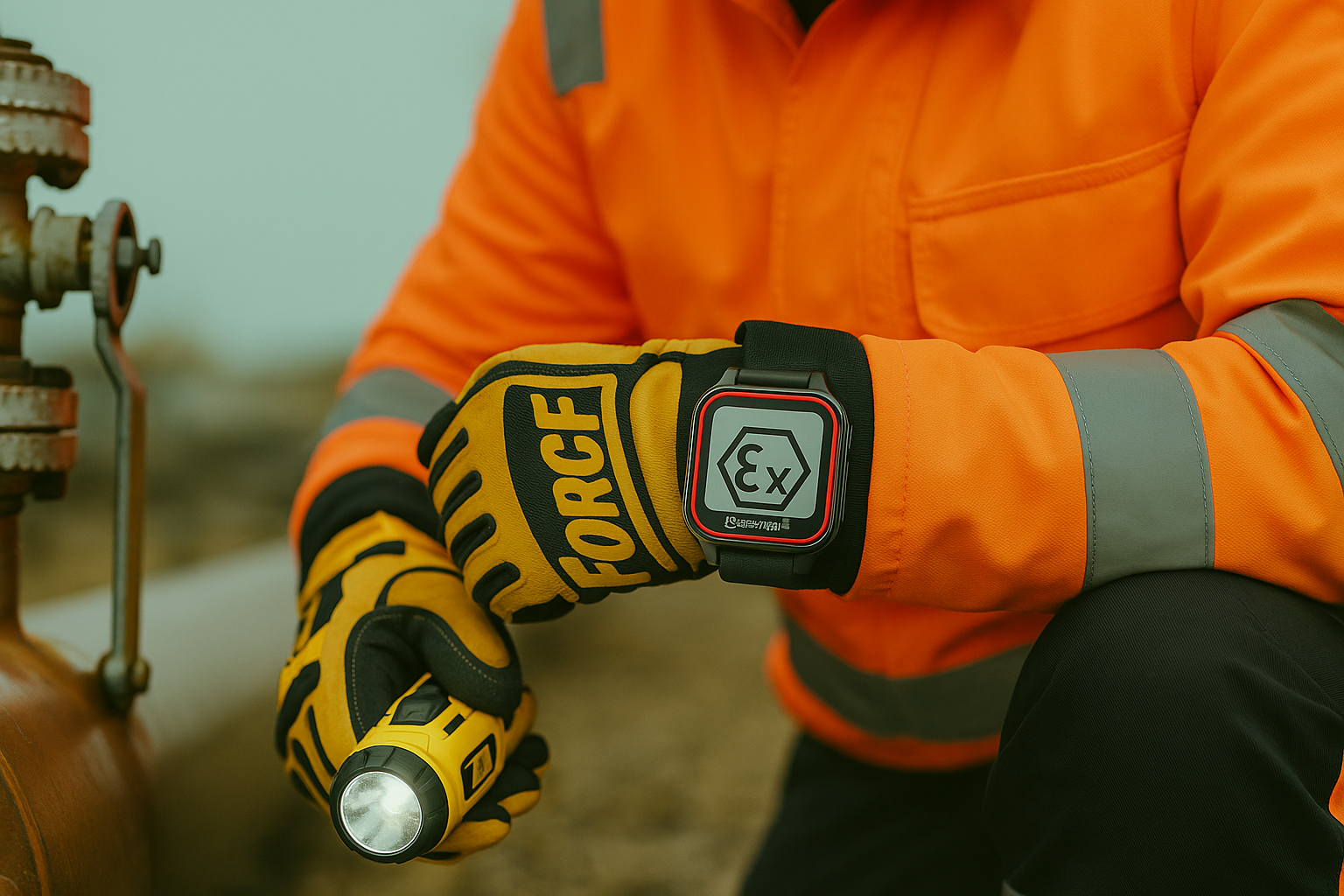 intrinsically safe smartwatch