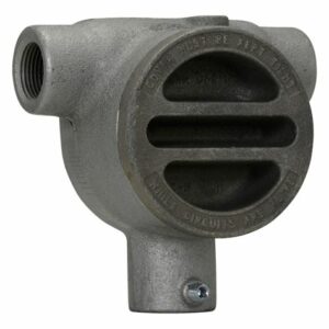 Explosion Proof Junction Box by Kidde Fenwal, model 06-116317-001 — rugged, square-shaped metal enclosure with threaded entry points, certified for Class I Division 1 hazardous areas, designed to house Detect-A-Fire units in industrial environments