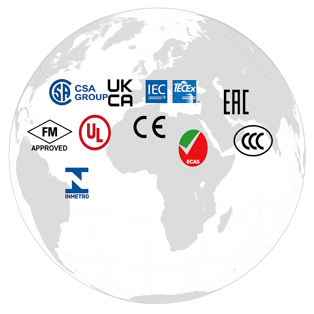 hazardous area electrical certification