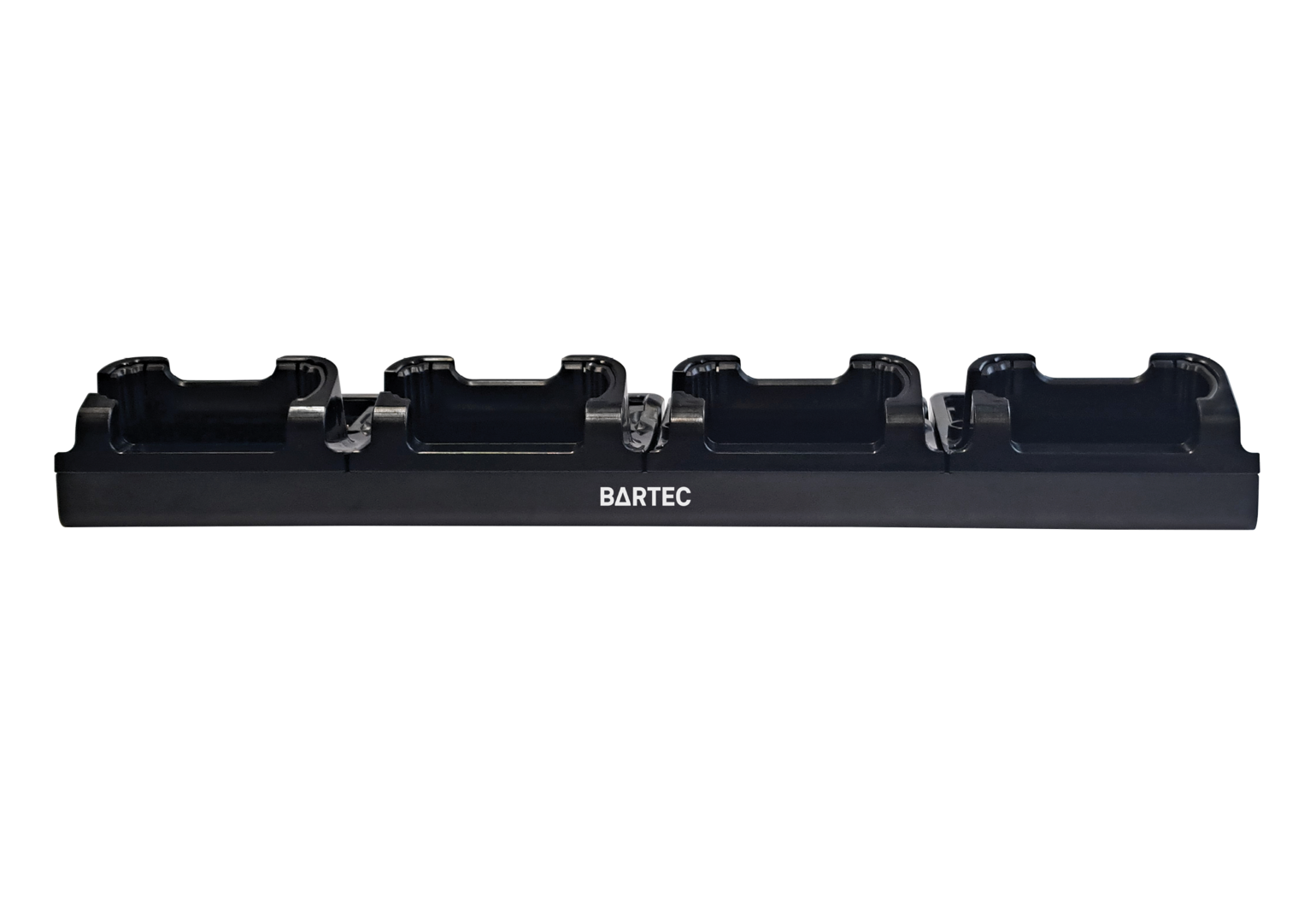 BARTEC 4-Slot Charging Station G7-S0Z0-0013 for SP9EX Smartphone and SC9EX Smartscanner, industrial multi-device charger with battery tool holder.