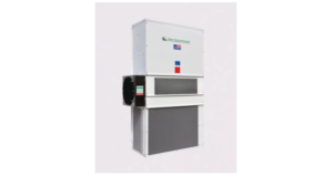 Bebco HVAC 1.5 Ton Wall Mount Air Conditioner for Class I Division 1 hazardous locations, featuring a NEMA 7 explosion-proof enclosure and corrosion-resistant galvanized steel housing for oil and gas applications