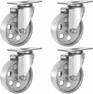Swivel Castor Wheel Replacement for Curtiss-Wright Coppus Ventilators
