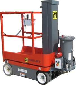 Man Lift USA MVL16EX Class 1, Division 1 Vertical Mast Lift