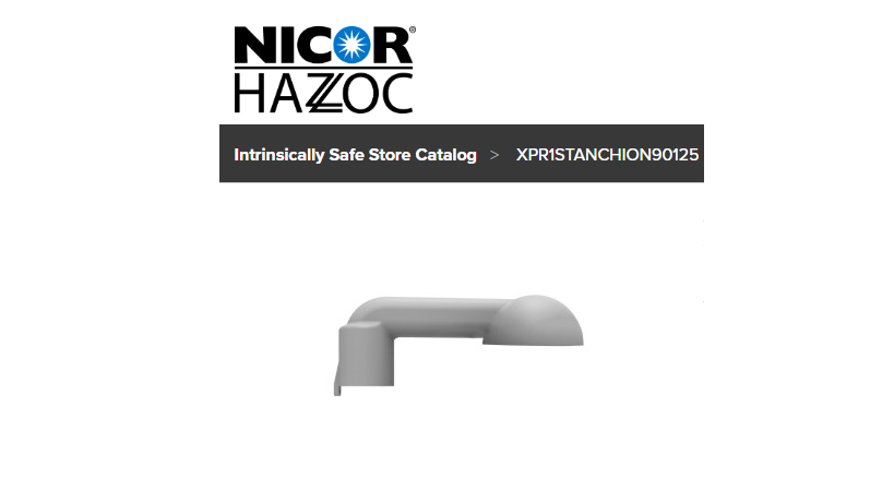 XPR Series 90 Degree 1.25" Stanchion Accessory for Multi-Mount