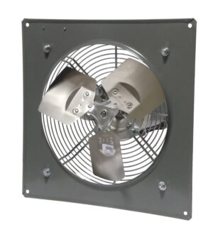 Canarm Explosion Proof Panel Fan for hazardous locations, single-speed industrial ventilation fan available in 12” to 24” sizes, Class I Division 1 certified for oil and gas, chemical, and industrial facilities