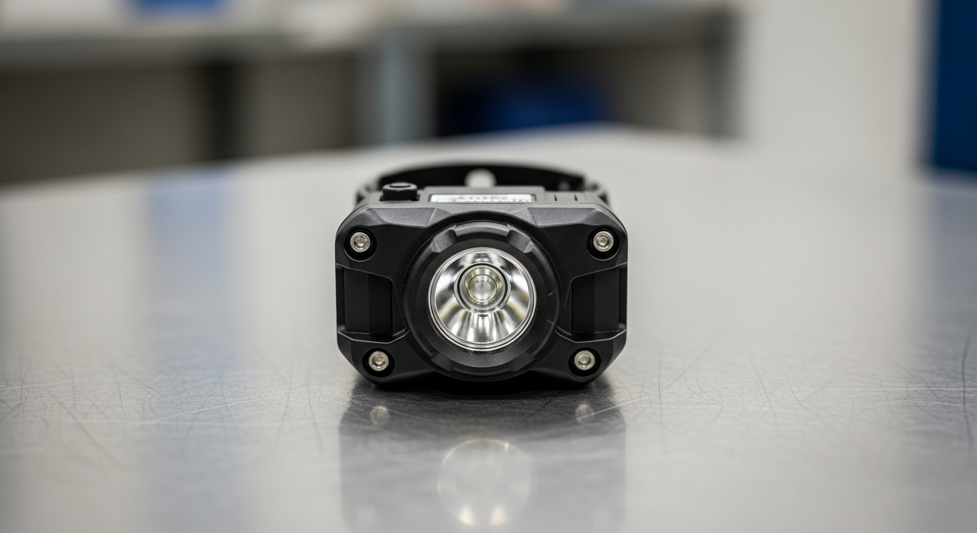A certified, durable headlamp, a key consideration when you buy intrinsically safe headlamp equipment
