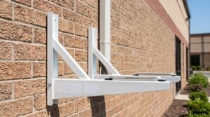 XP Climate REC87733 Outdoor Condenser Wall Mount Bracket – 176 lb Capacity