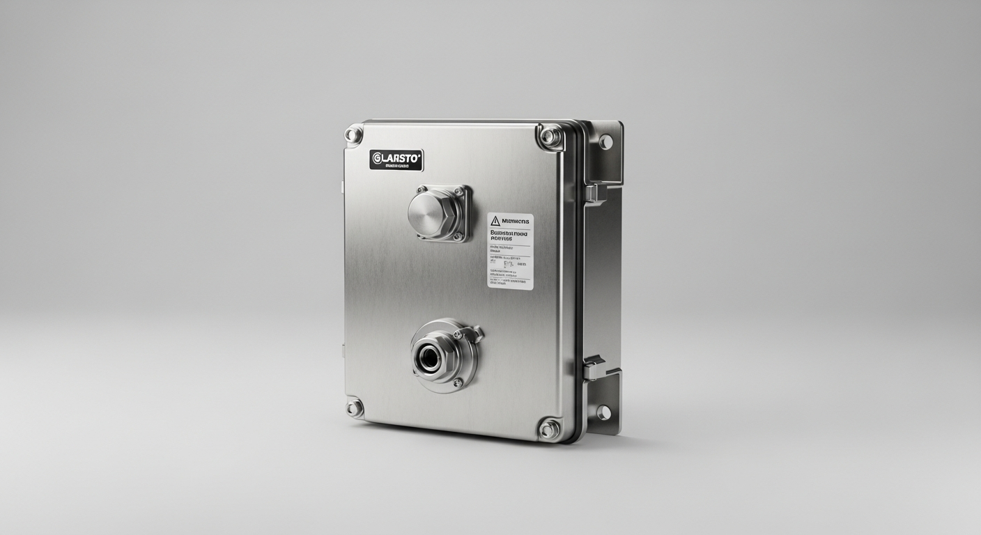 A stainless steel explosion-proof junction box, a key component when learning how to choose an explosion proof junction box.
