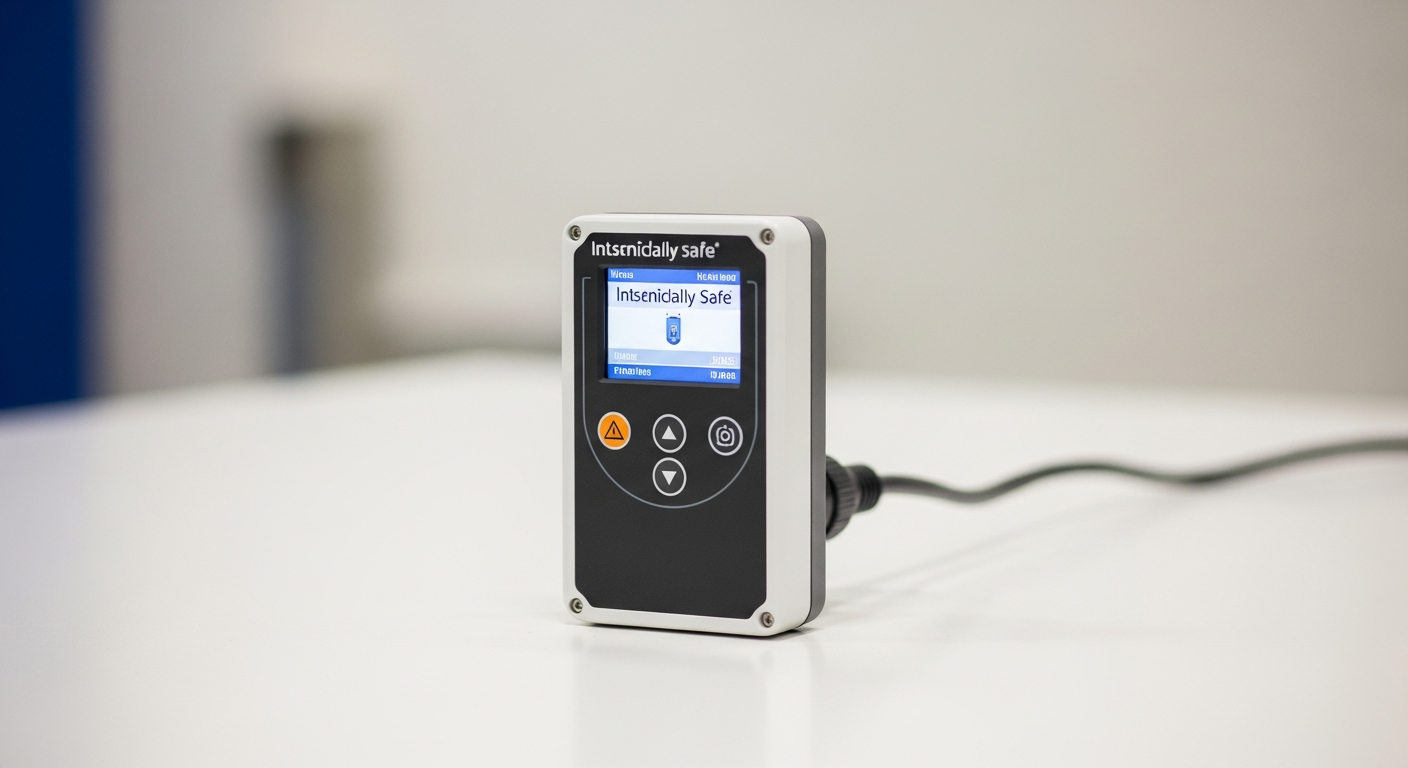 What is an intrinsically safe scanner? in a hazardous area industrial setting