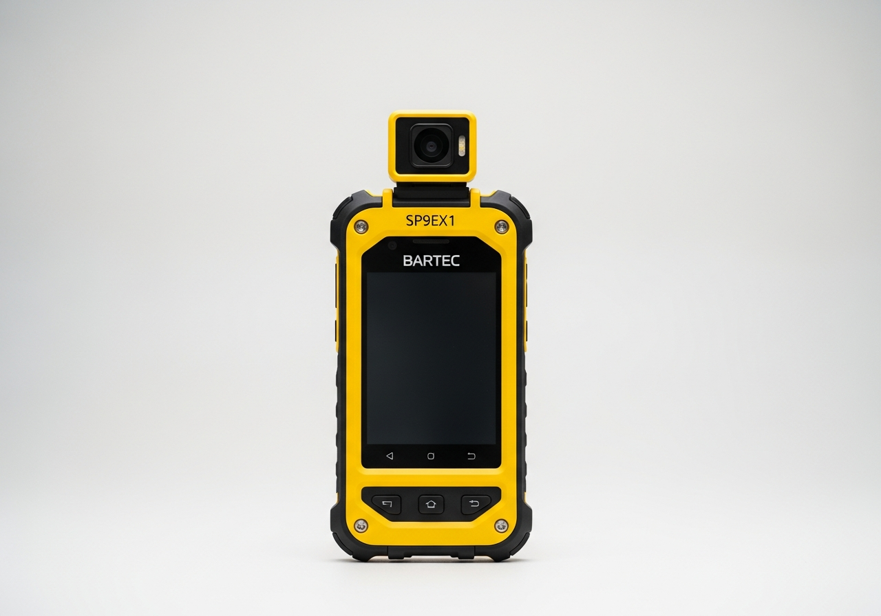 Bartec SP9EX1 Cam Version intrinsically safe smartphone certified ATEX Zone 0/1
