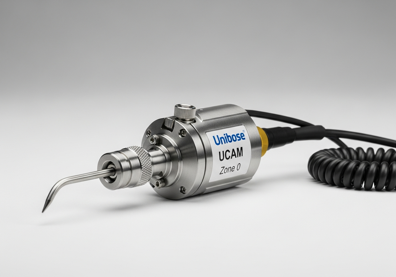 Unibose UCAM Zone 0 tethered intrinsically safe inspection camera for confined spaces