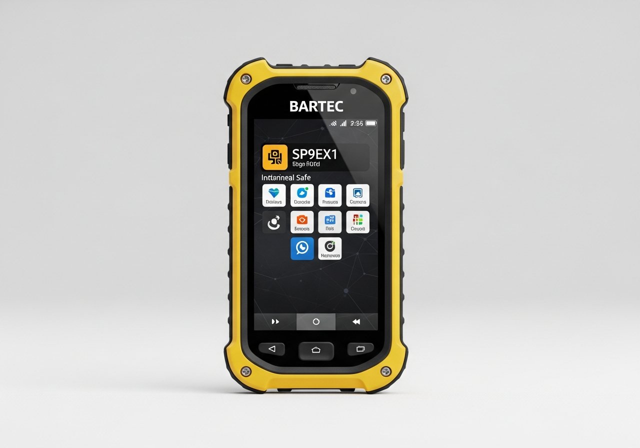 Bartec SP9EX1 intrinsically safe smartphone certified ATEX Zone 0/1 IECEx