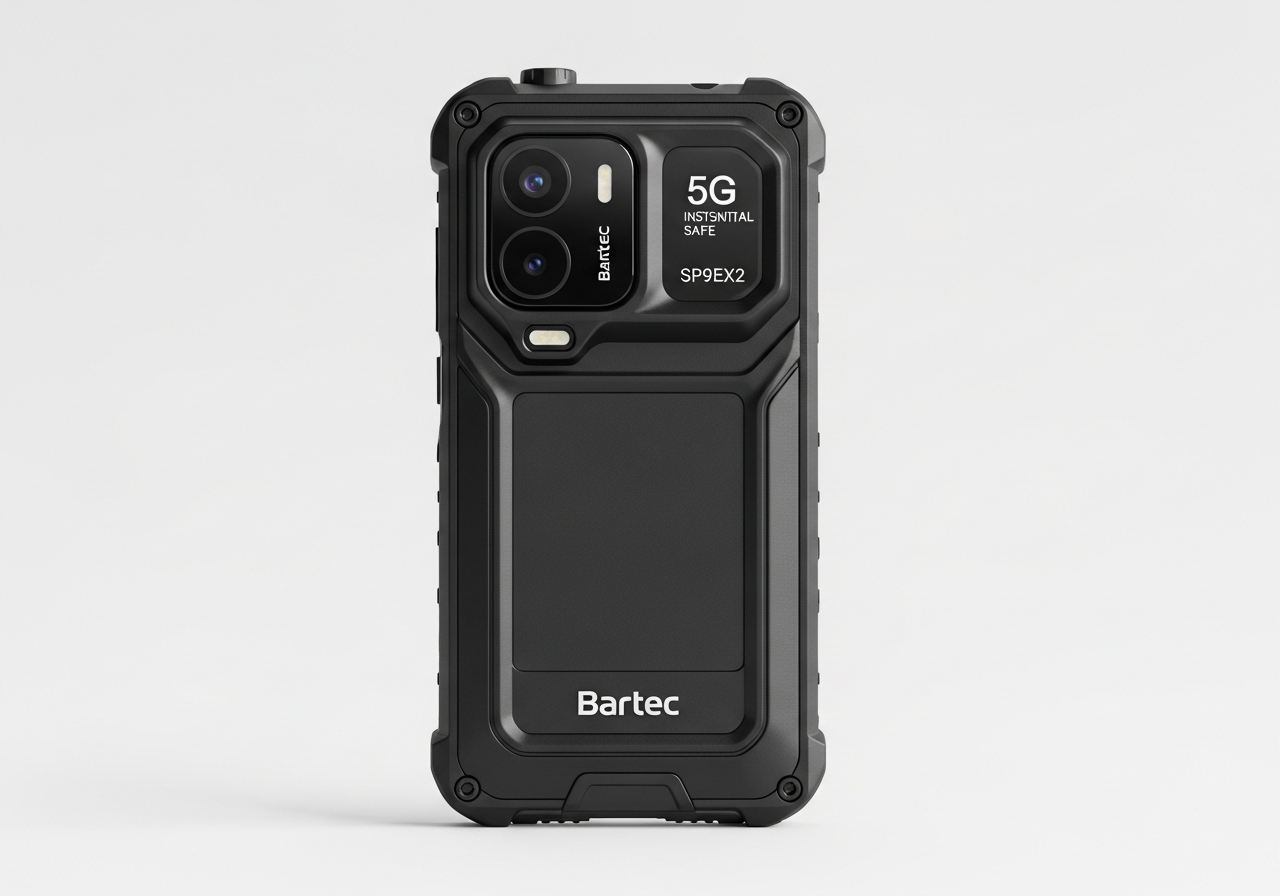 Bartec SP9EX2 intrinsically safe 5G smartphone certified ATEX IECEx Zone 2/22