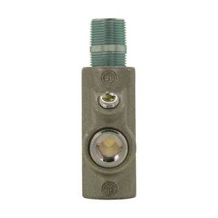 Eaton Crouse-Hinds series EYS conduit sealing fitting, Male and female, Copper-free aluminum, Vertical or horizontal, Group B rated, 3/4"