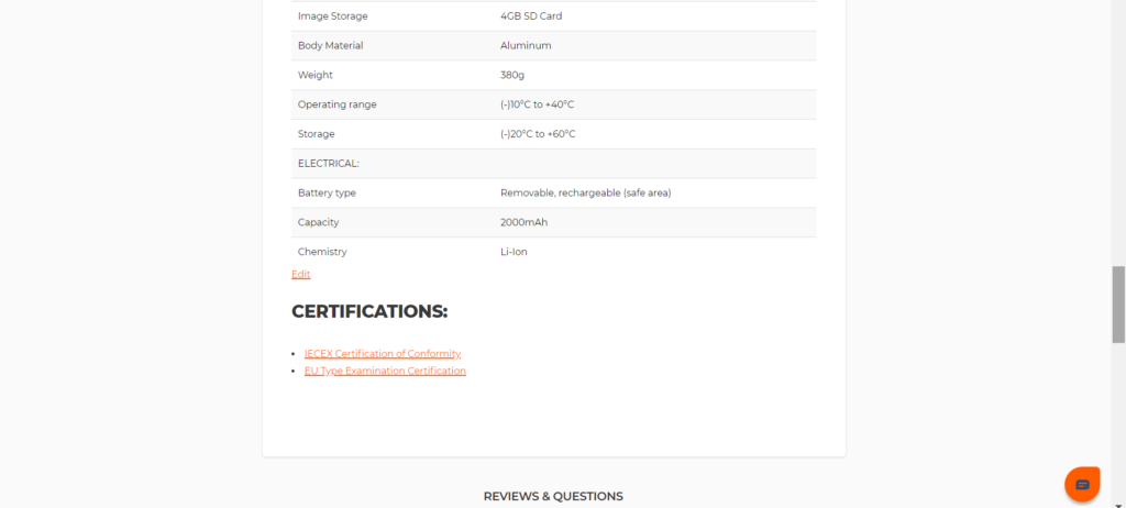 Product Certification Links