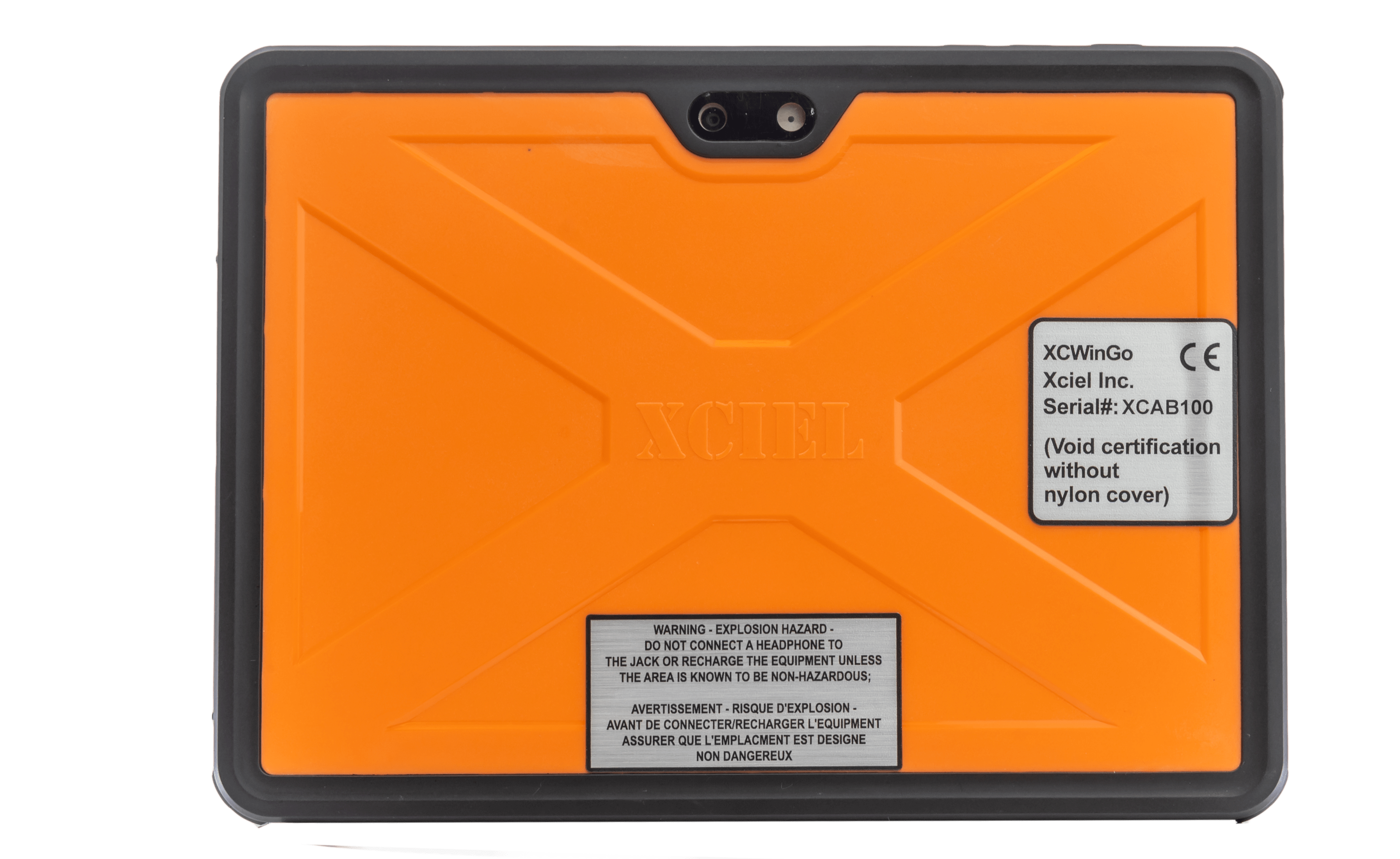 Intrinsically Safe Microsoft Surface Pro 2017 5th Gen Case Back Image