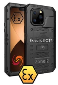 ATEXXO Intrinsically Safe iPhone 14 Pro ATEX Zone 2