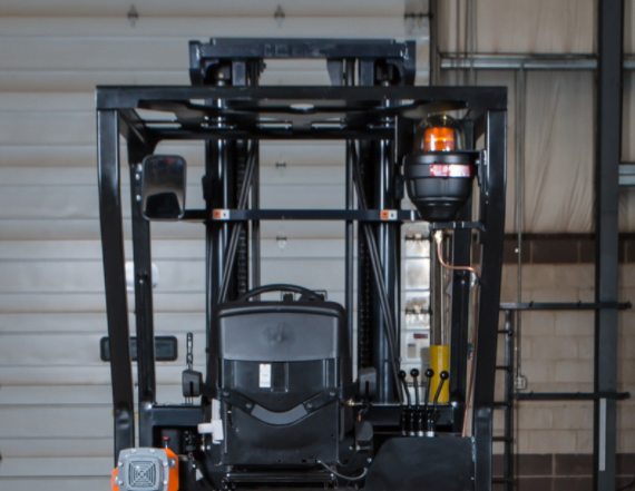 Explosion Proof Rico Ex AC Sit-Down Counterbalance Back view