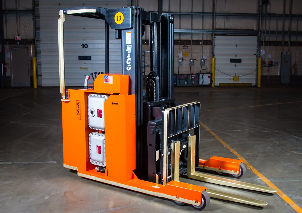 Rico Ex Reach and Straddle Forklift - Image 2