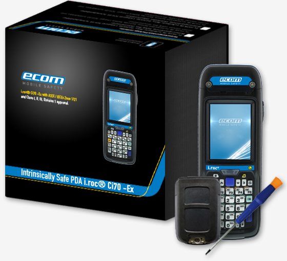Ecom i.roc Ci70 –Ex Mobile Computer — ATEX Certified ...