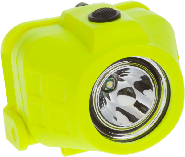 Intrinsically Safe Dual-Function Headlamp with Hard Hat Clip prod-no band