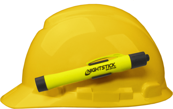 Intrinsically Safe Penlight wMount XPP-5411GX HelmetMount-Yellow