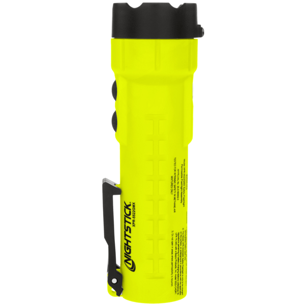 Intrinsically Safe Rechargeable Dual-Light Flashlight wDual Magnets StraightOnRight