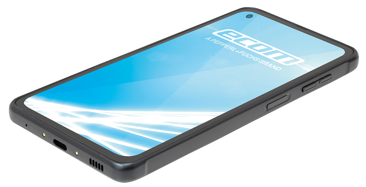 Intrinsically Safe Smartphone Ecom Ex-Cover Pro D2 Ports