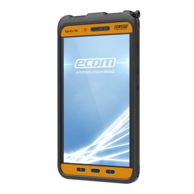 Intrinsically Safe Tablet Ecom Tab-Ex® 03 D2 NextGen 8" Division 2 Slightly Sided