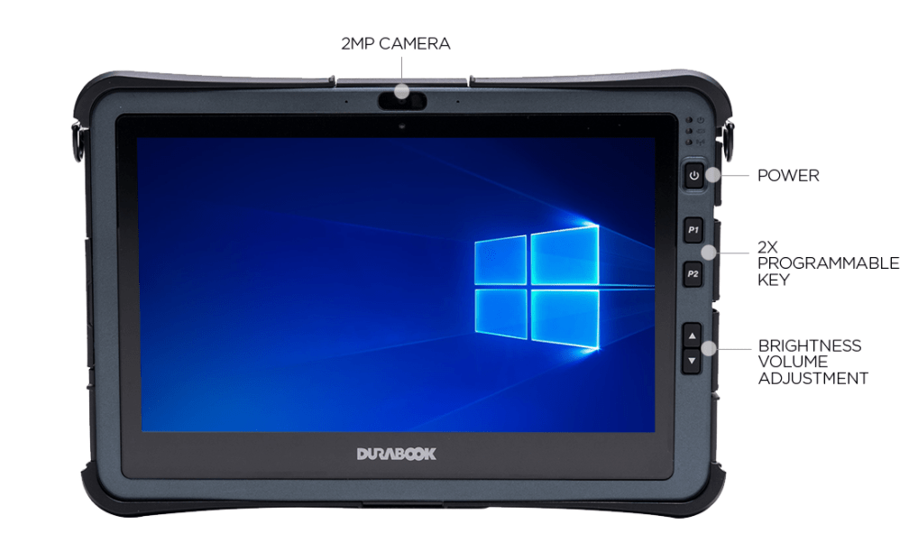 Intrinsically Safe Tablet Durabook U11I Front