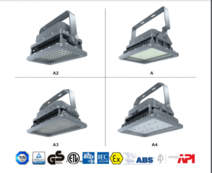 Intrinsically Safe James Industry A Series Explosion Proof Lights