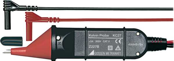 Kelvin Probe KC27 for METRAHIT 27EX Milliohmmeter