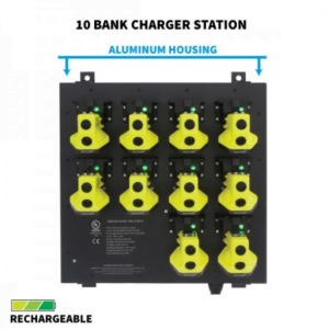 Nightstick Cap Lamp 10 Bank Charging Station Main Image