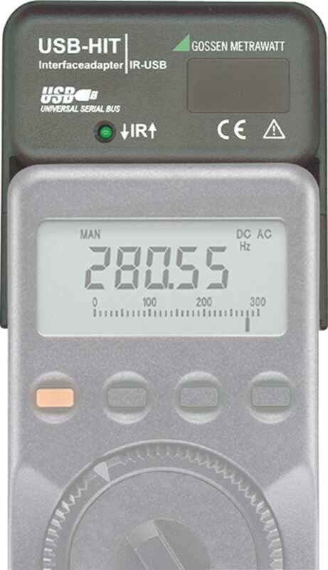 USB Interface Adapter for METRAHIT 2xx and 30x Multimeters