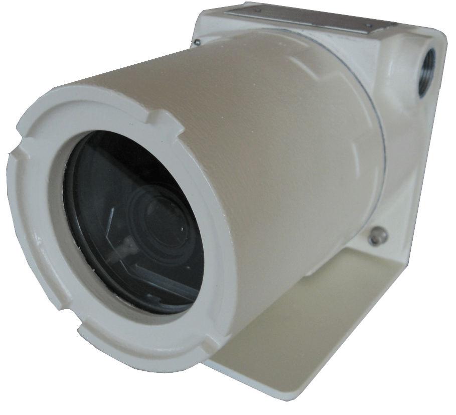 Explosion Proof CCTV Camera IVC AMZ-3041-2 X-Series Side View Product Image