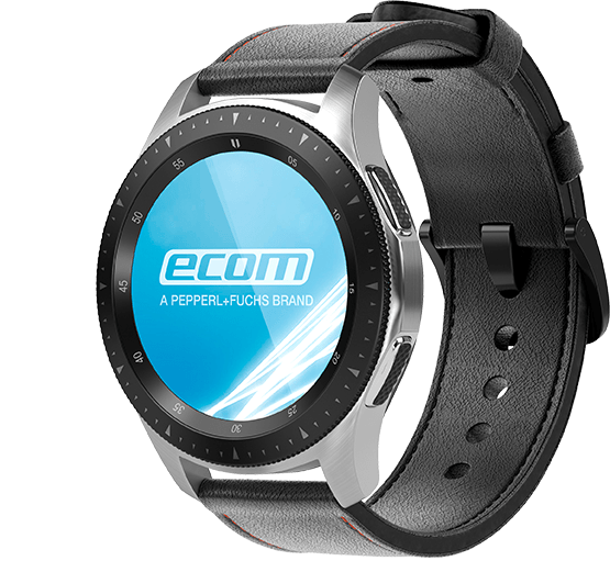 Explosion Proof Smartwatch Ecom Smart-Ex Watch 01 Side View