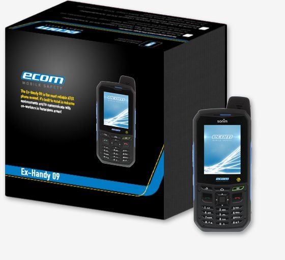 Intrinsically Safe Cell Phone Ex-Handy 09 Ecom Whats In the Box