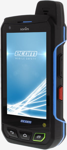 Intrinsically Safe Cell Phone Smart-Ex 01 Ecom side view