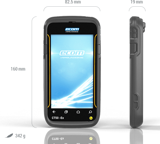 Intrinsically Safe Computer Ecom CT50 -Ex Specifications